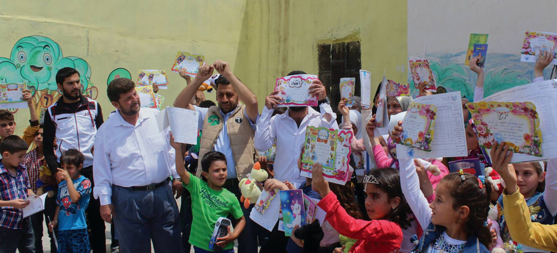 Juni 2018, Abschlussfeier des Schuljahres 2017/18