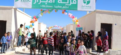 Flüchtlingslager in Nord-Syrien – Baubeginn 2020